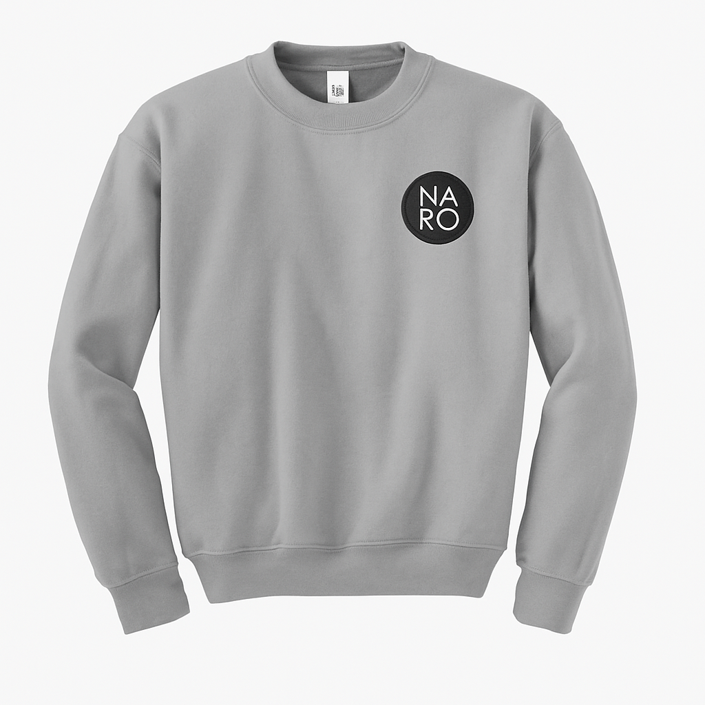 Sudadera Unisex Gris con Diseño exclusivo en la Espalda