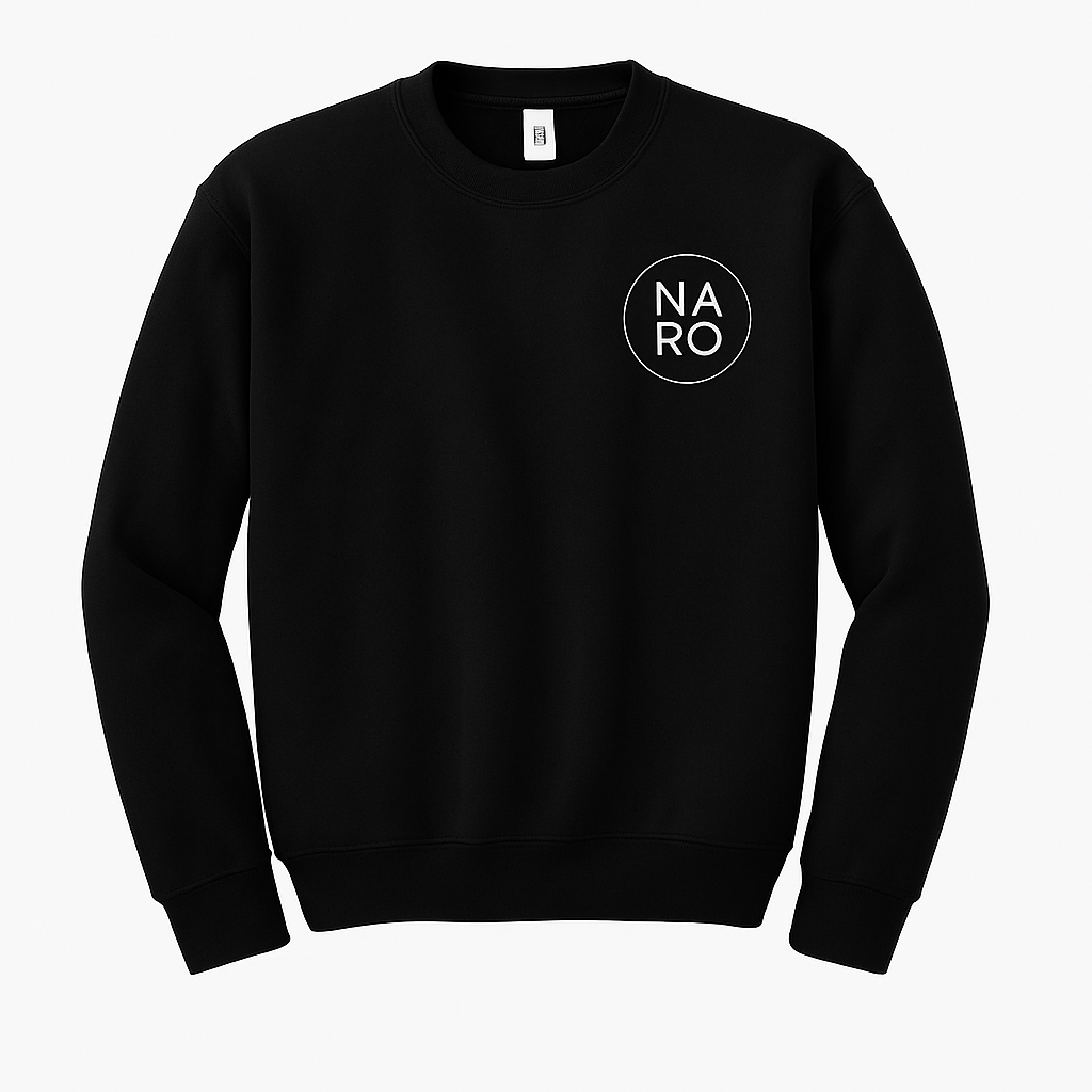 Sudadera Unisex Negra con Diseño Exclusivo en la Espalda